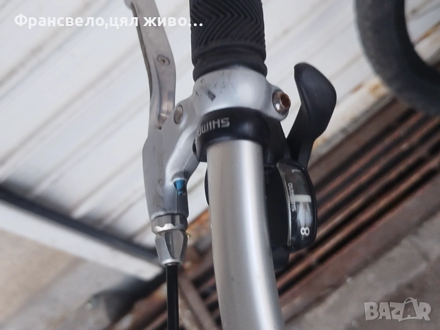 28 цола алуминиев велосипед колело размер 48, 24 скорости, гуми против пукане , снимка 3 - Велосипеди - 53710681