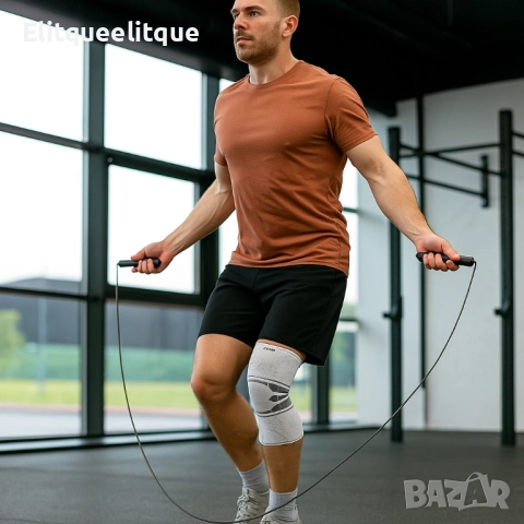 Ортопедична поддръжка за коляно VBOSI NO:7781B – стабилност, комфорт и защита при движение, снимка 5 - Други - 52392765