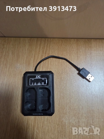 Двойно USB зарядно устройство за батерии JJC (модел DCH-USB01