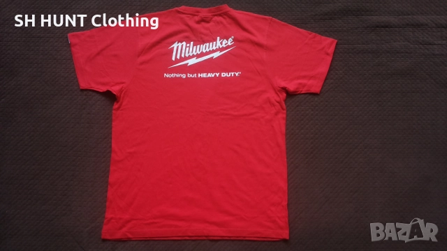 Milawaukee Work T-Shirt размер L работна тениска W4-638, снимка 2 - Тениски - 51947491
