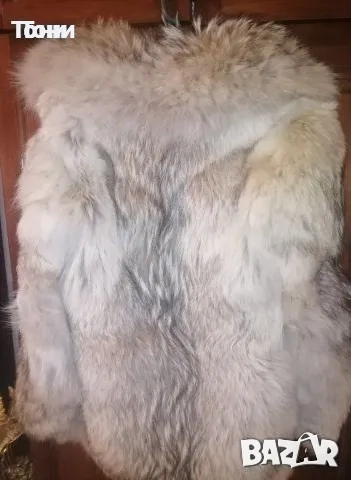 Естествен Косъм Прекрасно Ново Дамско Палто XL , снимка 3 - Палта, манта - 52793125