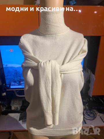 Дамско поло Mos Mosh, размер  S и поло  UNIQLO слонова кост, размер М, снимка 12 - Блузи с дълъг ръкав и пуловери - 53161847