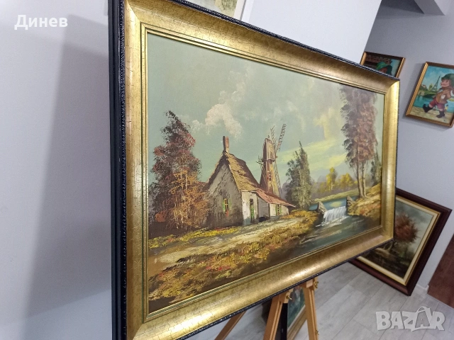 133 сантиметра класика: Мащабна маслена живопис , снимка 5 - Картини - 54247928