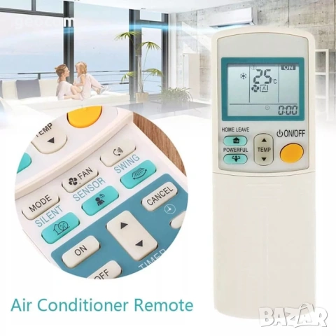 Daikin ново дистанционно за климатик (ARC433)