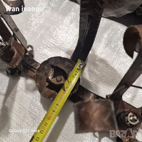 Кован Свещник Битов , снимка 7 - Декорация за дома - 50317733