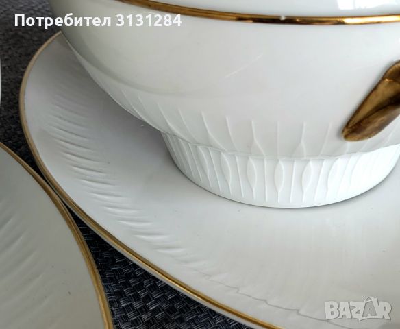 Промо! Антикварен Scherzer комплект за сервиране на маса Бавария Германия, снимка 7 - Антикварни и старинни предмети - 45606746