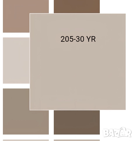 Боя Vitex Vista Plus покрива 200м2(Бежово), снимка 3 - Ремонти на покриви - 52582726