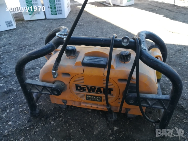 DEWALT-PROFI RADIO 220V-ВНОС SWISS 2009251639М, снимка 10 - Радиокасетофони, транзистори - 51779279