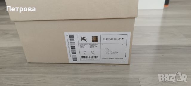 Burberry Prorsum обувки 37 Оригинал, снимка 11 - Дамски обувки на ток - 45855299
