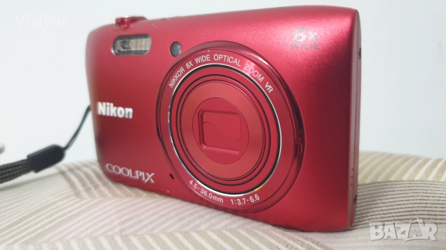 Nikon Coolpix S3600   20.1 МРх, снимка 4 - Фотоапарати - 52836092