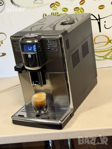 Кафемашина кафе автомат Saeco Incanto с гаранция, снимка 3 - Кафемашини - 52941907
