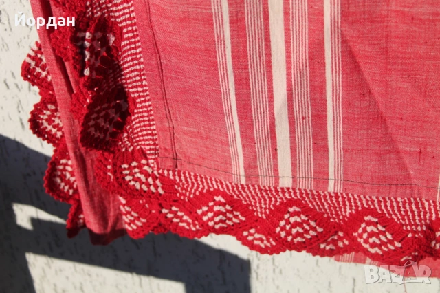 Ленена ръчнотъкана покривка , снимка 14 - Антикварни и старинни предмети - 53564946