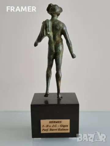 Ставри Калинов 1944-2023 Хермес, снимка 7 - Статуетки - 50292449