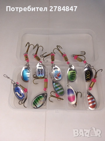 Комплект блесни за риболов, снимка 5 - Такъми - 53784239