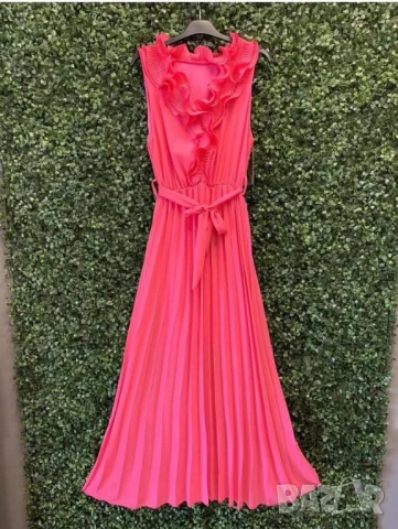 дълга шифонена рокля Солей , снимка 2 - Рокли - 51071685