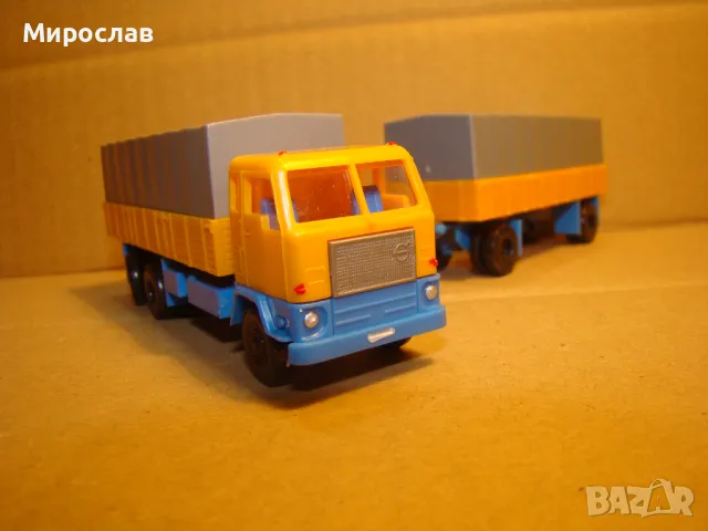  IGRA? H0 1/87 VOLVO F 89 КАМИОН TIR МОДЕЛ КОЛИЧКА ВЛЕКАЧ, снимка 3 - Колекции - 48603559