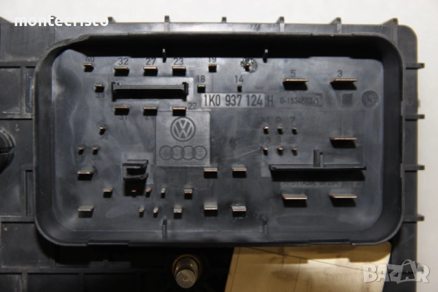 Бушонно табло VW Golf 5 (2004-2008г.) 1K0937124H / 1K0 937 124 H, снимка 3 - Части - 52421860