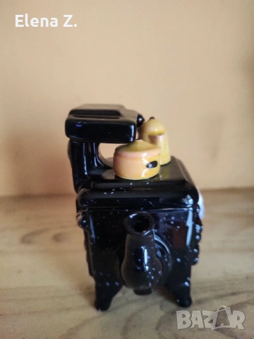 Винтидж малък колекционерски чайник Paul Cardew Old Aga Stove, снимка 4 - Други - 53244239