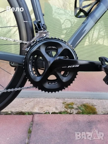 Шосеен велосипед Cube Attain SL * 2х11 * 53 см * Монтаж Shimano 105 * 2023 г., снимка 4 - Велосипеди - 53539707