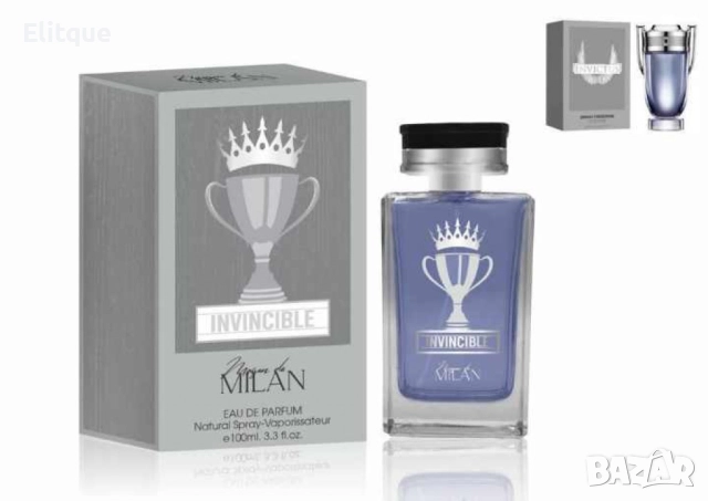 Парфюмна вода MILAN INVICIBLE 100 мл., снимка 5 - Дамски парфюми - 52854091