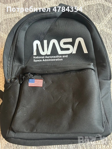 Черна раница Nasa