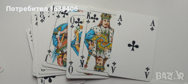 Стари карти за игра ГДР, снимка 3 - Колекции - 53348116