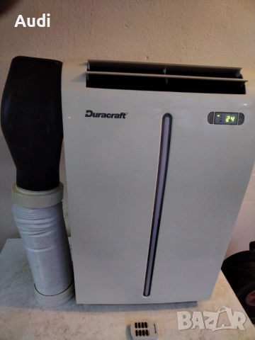 Duracraft Kaz 8500BTU мобилен климатик за ефективно охлаждане, обезвлажнител, аериране