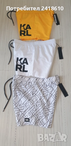 Karl Lagerfeld Mens Swimwear Size M и L 3Броя НОВО! ОРИГИНАЛНИ! Мъжки Бански!