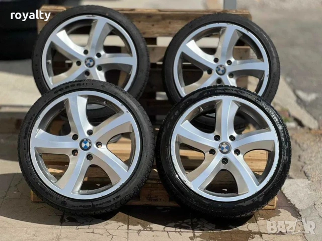 5х120 18 Цола Джанти BMW e46 E90 X1 X3 5x120 Ет 38 J 8.5 Централен отвор 72.6 Гуми 4 сезона 225 40 1