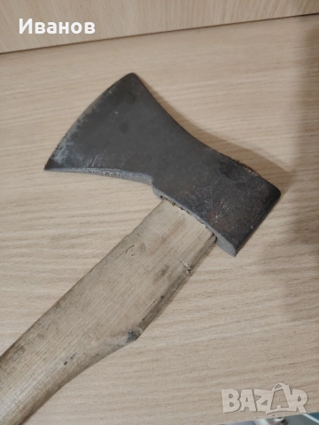 Стара немска брадва, снимка 2 - Антикварни и старинни предмети - 51976903