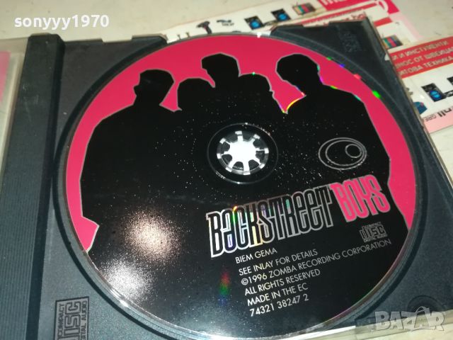 BACKSTREET BOYS CD 2207240825, снимка 4 - CD дискове - 46654508