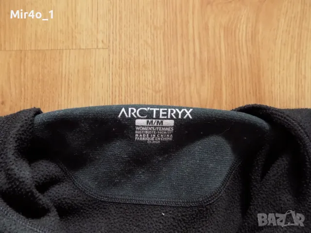 горнище arcteryx polartec полар елек блуза фанела суитчър яке планина туризъм дамско оригинално M, снимка 5 - Спортни екипи - 48563600