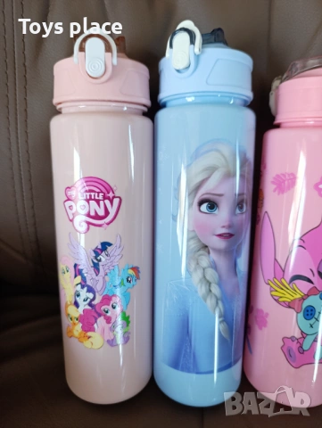 Шише за вода Лило и Стич Lilo and Stitch Бутилка за вода Стич, Бутилка Frozen, My little pony, Пони, снимка 13 - Ученически пособия, канцеларски материали - 51328257