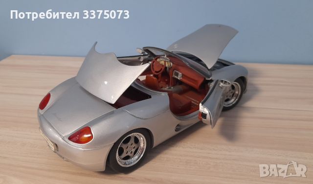 Porsche boxster 1:18 Maisto , снимка 7 - Колекции - 46624651