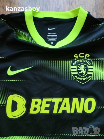 NIKE Sporting Lisbon 22-23 Away Kit Released - мъжка футболна тениска С, снимка 3 - Тениски - 53167345