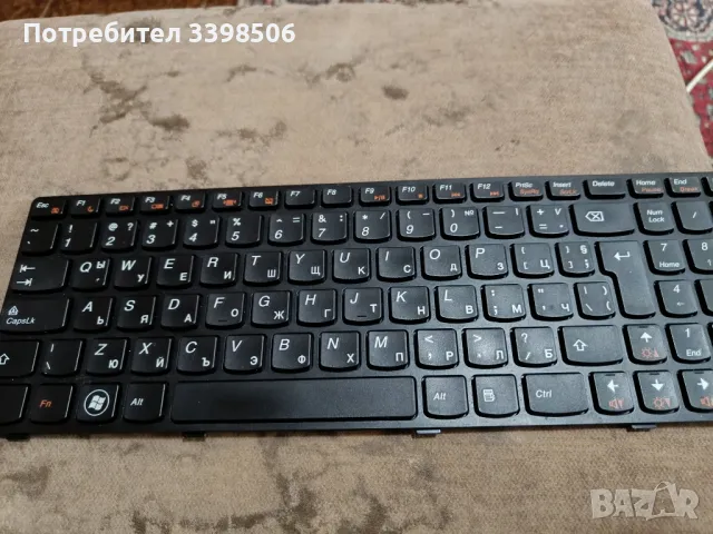 клавиатура за Lenovo G570, снимка 2 - Части за лаптопи - 48648899