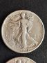 1/2 долар 1941 и 1945 год.,САЩ, сребро, тегло 12.50 гр., проба 900/1000, снимка 3