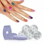 Комплект за маникюр Salon Express Nail Art Stamping Kit, снимка 1