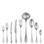 Прибори за хранене Mepra Dolce Vita 106422075 75 части Pewter Silver комплект прибори вилица нож лъж, снимка 2