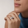 CARTIER Panthere de Cartier Silver Black Дамски Пръстен, снимка 8