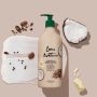 Подхранващ лосион за тяло с органично какаово & кокосово масло Love Nature 750 ml, снимка 1