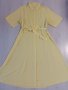 Дълга жълта рокля Monkl М, снимка 1