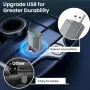 Нов Wireless CarPlay адаптер за кола iOS iPhone USB Type-C 2016+ автомобил, снимка 5
