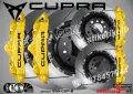 CUPRA надписи за капаци на спирачни апарати стикери лепенки фолио, снимка 2