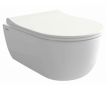 Bocchi Tondo Rimless SLIM конзолна WC бял мат, снимка 1 - ВИК - 45874319
