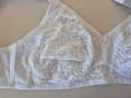 Naturana Бял Дантелен Сутиен без Банел 85C, снимка 8