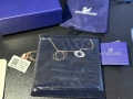 Ново Дамско Колие с висулки Swarovski Swarovski Duo Evil Eye Pendant във финиш розово злато, снимка 3