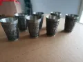 комплект цинкови чаши, снимка 1
