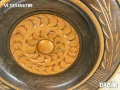 Дърворезба - чиния 28 СМ, снимка 2