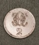 Жетон Царство България Военен Стол 2 стотинки, снимка 2